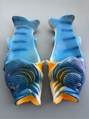 Coddies Fish Flip Flops | The Original Fish Slippers | Funny Gift, Unisex Sandal